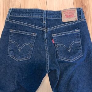 Levi’s Low Stretch Blue Jeans
